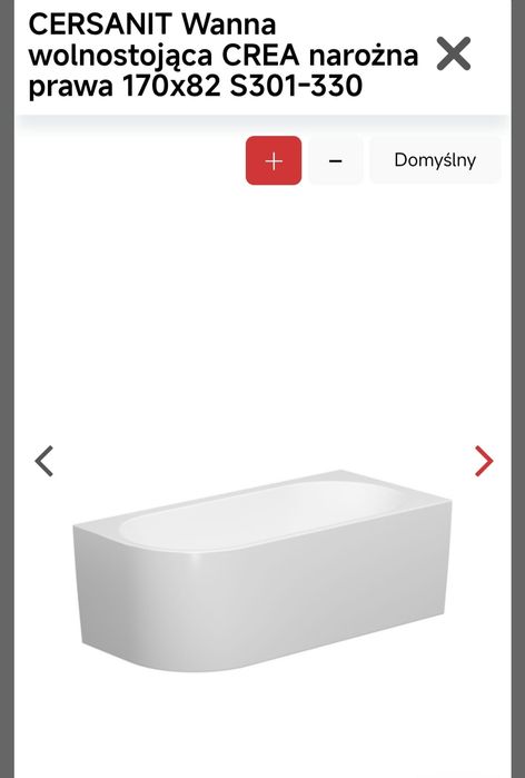 Wanna Cersanit 170x82