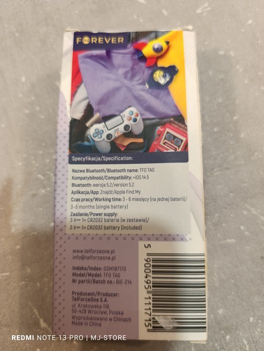 Lokalizator Bluetooth na klucze bagaż plecak