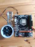 Комплект s1155 huanan b75, i5 3470, 8gb ddr3