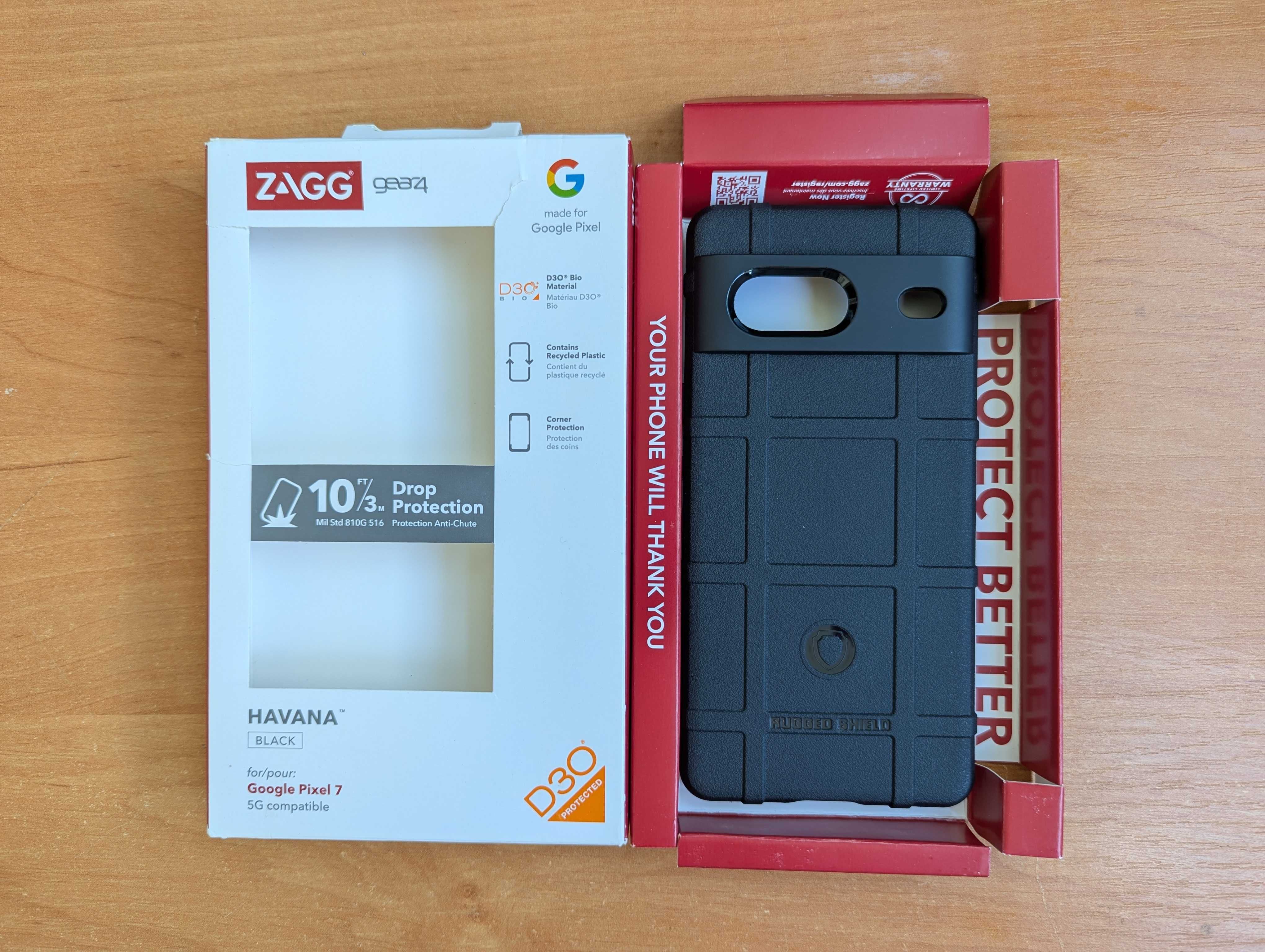 Протиударний чохол Google Pixel 7 Anomaly Rugged Shield Black (Чорний)