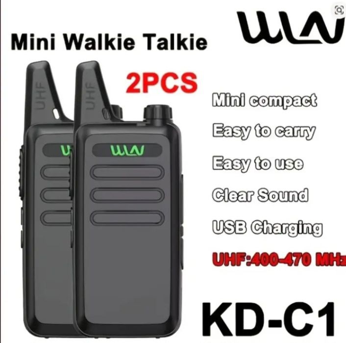 Продам две рации новые до 3км