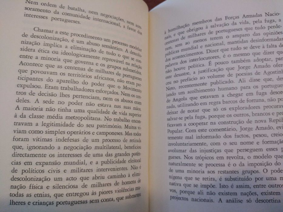 Adriano Moreira - Saneamento nacional