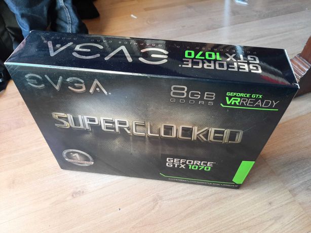 Placa Gráfica Geforce GTX 1070 EVGA Superclocked - 8gb gddr5