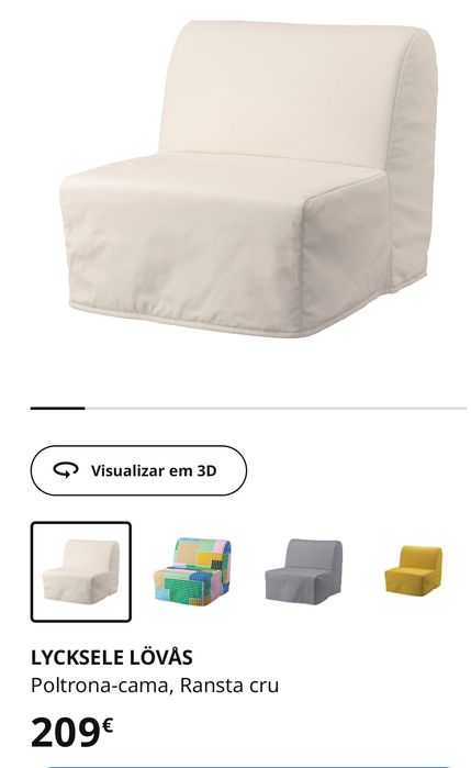 Poltrona cama Lycksele