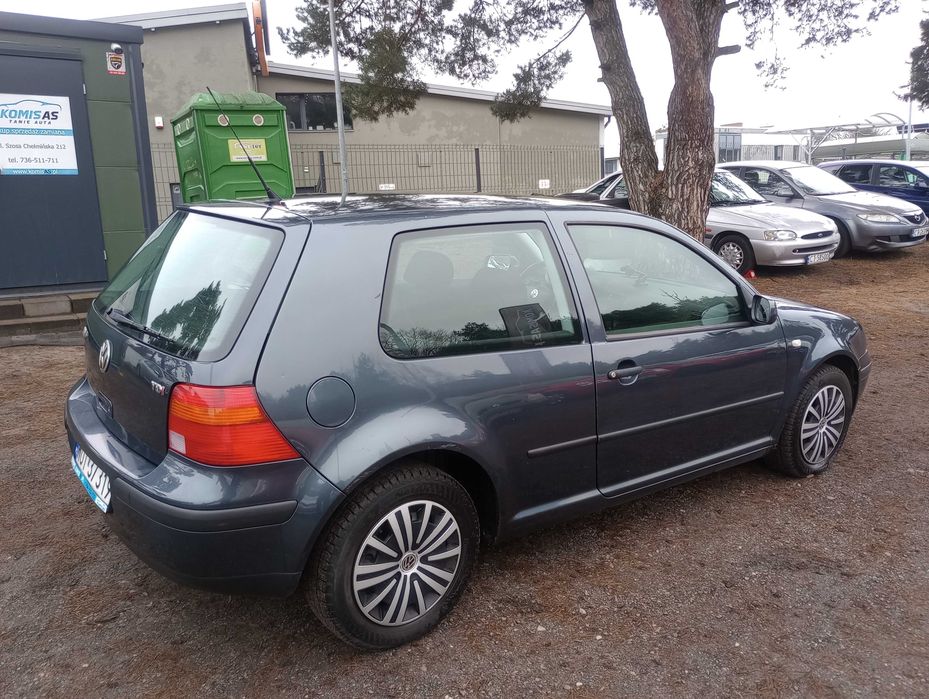 VW Golf IV 1.9D 101KM 2003r *el szyby lusterka klima BT 11.2026* TORUŃ