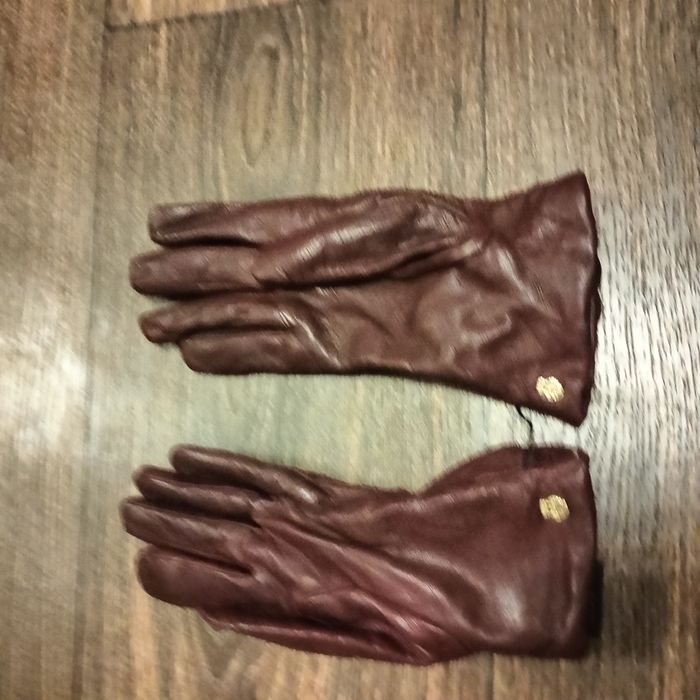 Перчатки жіночі шкіряні