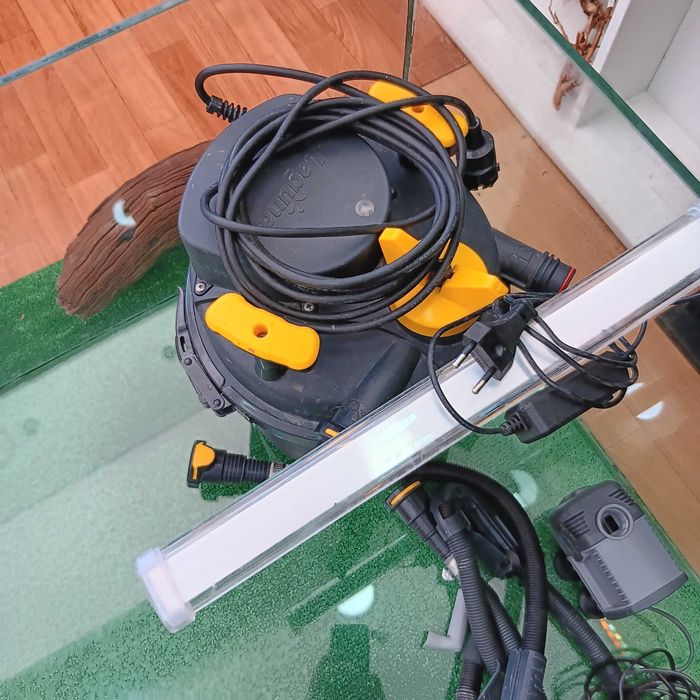 Aquário de chão/lago