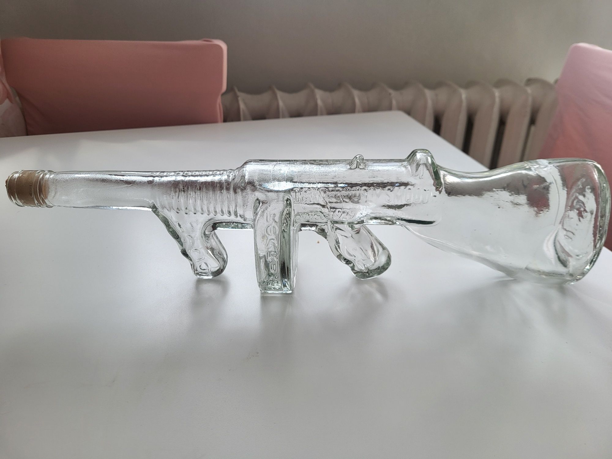 Karafka szklana na alkohol