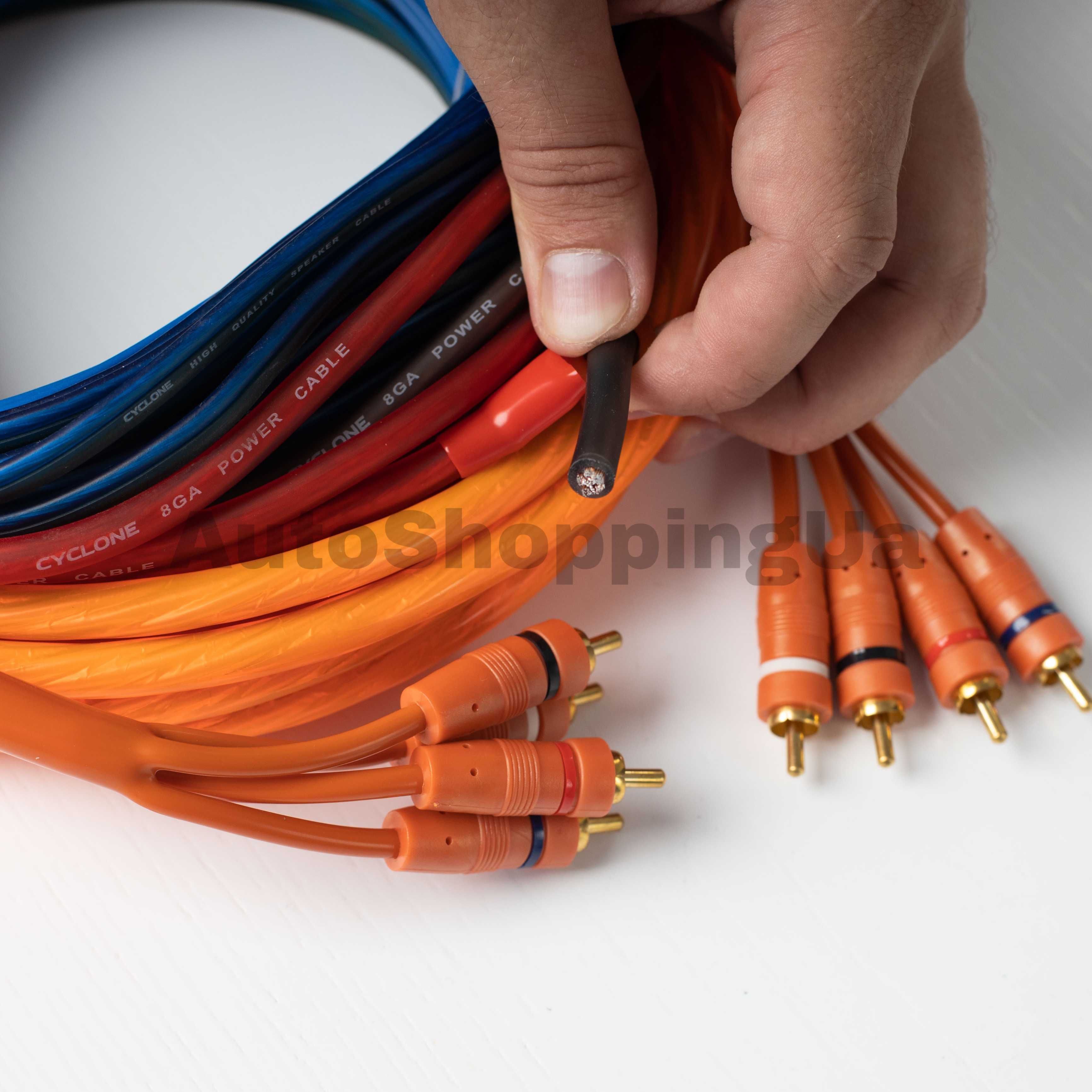 Акустичні дроти для підключення 4 канального підсилювача і буфера