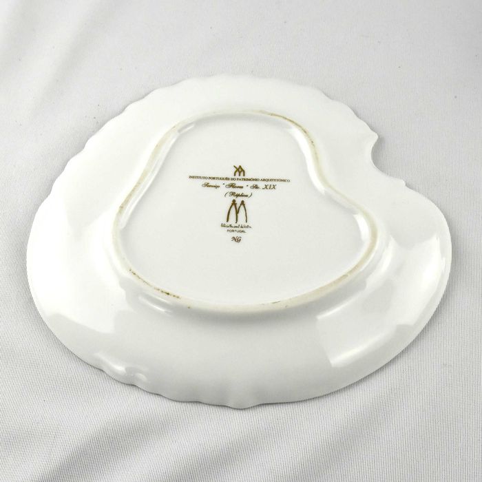 Terrina / Molheira com apresentador, porcelana, Serviço “Flores”