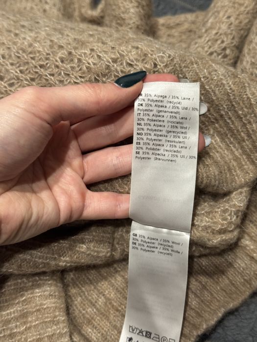 Samsoe samsoe cos шерсть альпака светр