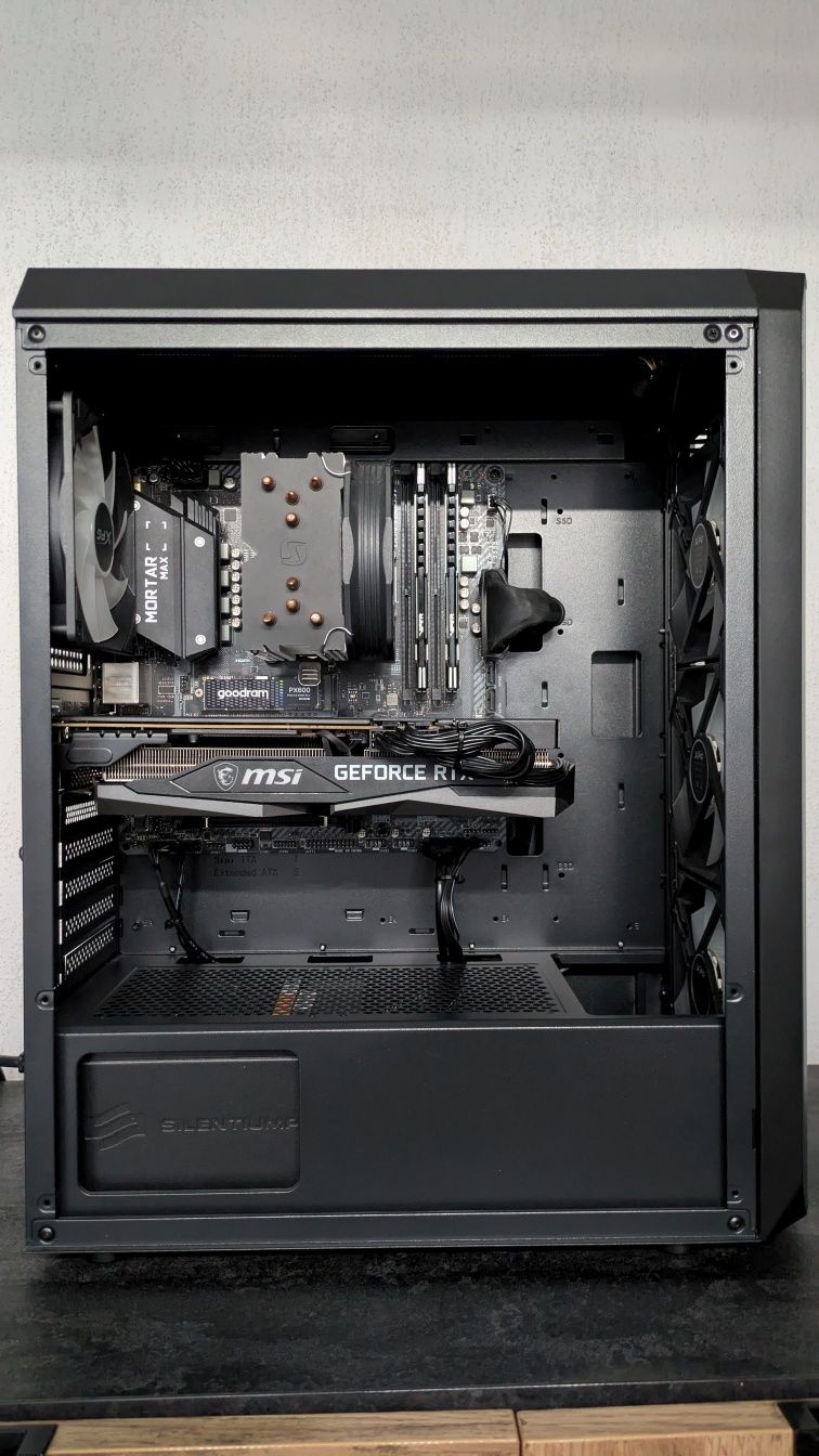 Komputer do gier R7 5700x, Rtx 3060Ti, 32Gb ram, 600W, Windows 11 ARGB