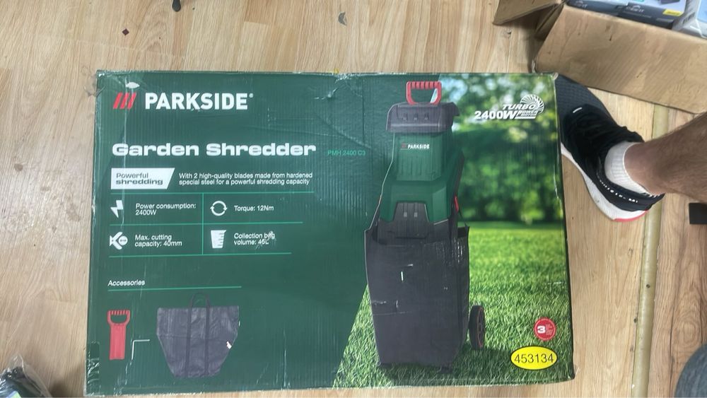 Подрібнювач гілок Parkside