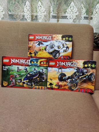 Конструктор Lego Ninjago 70588, 70625,70589