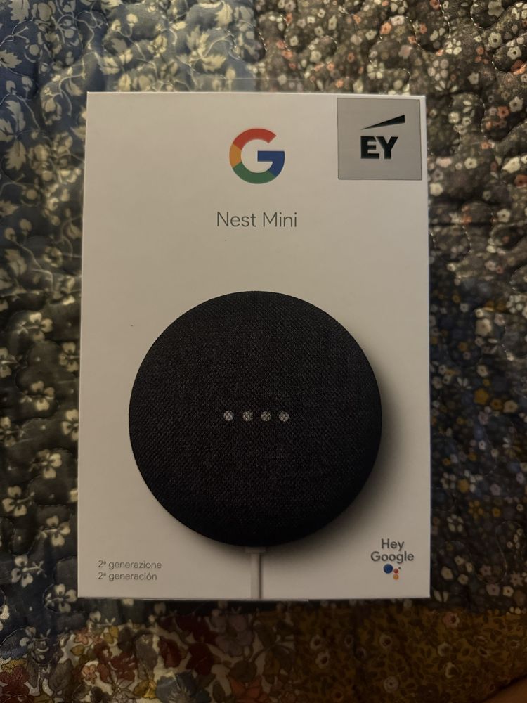 Głośnik przenośny Google Nest Mini 2nd generacji