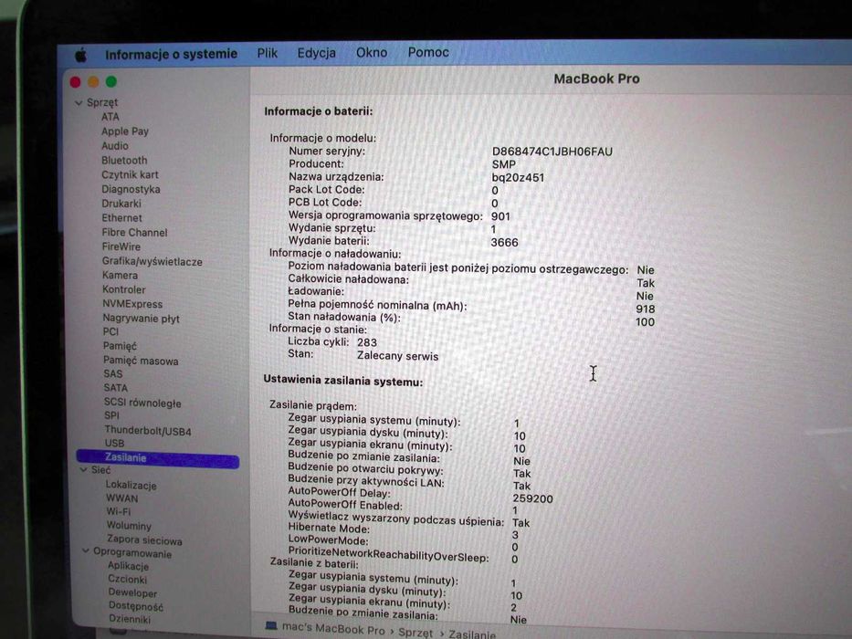 MacBook Pro 13" i5 16GB 250GB SSD laptop notebook apple (09)