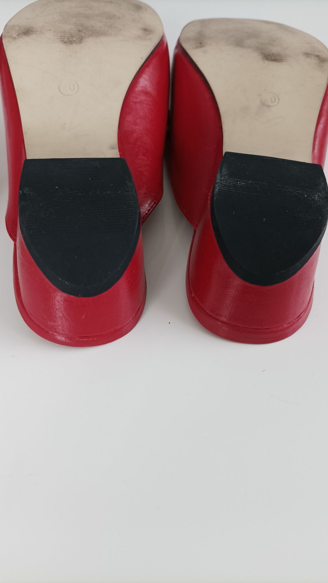 Buty damskie czerwone