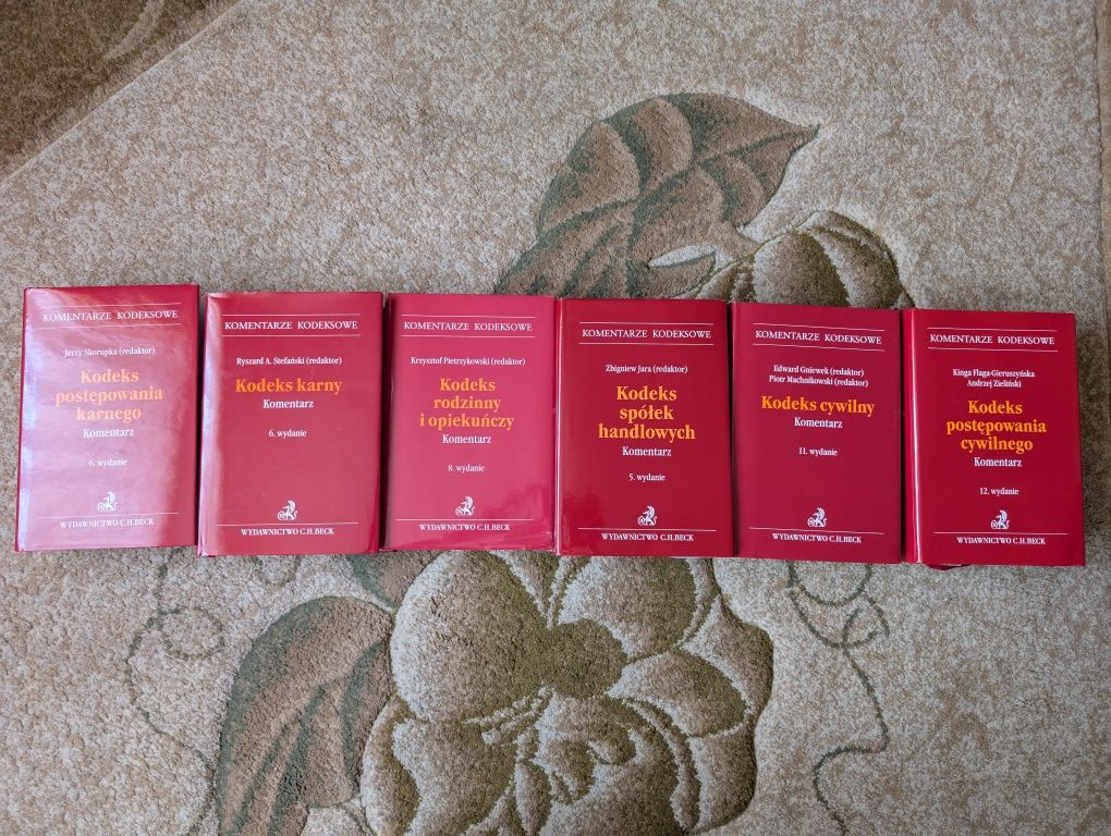 Zestaw komentarzy, orzecznictw, egz. adw/radc. 2026 NOWE! WARTO!