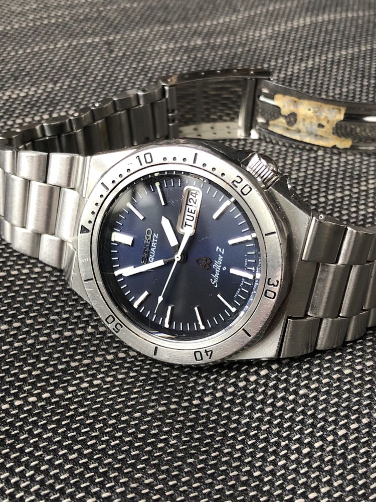 Vintage Seiko Quartz Silverwave