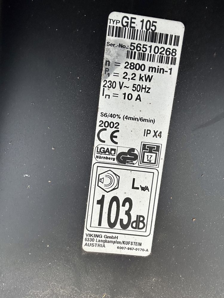 Trituradora Viking 2.200W