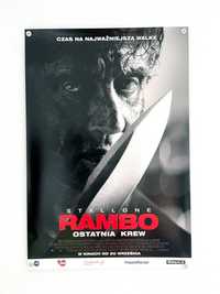 Rambo - ostatnia krew / Plakat filmowy