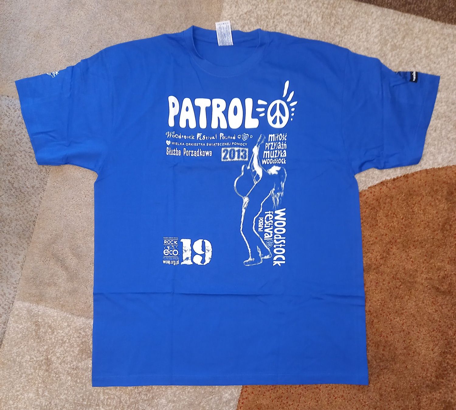 T-shirt Woodstock 2013 Patrol służba porządkowa XXL