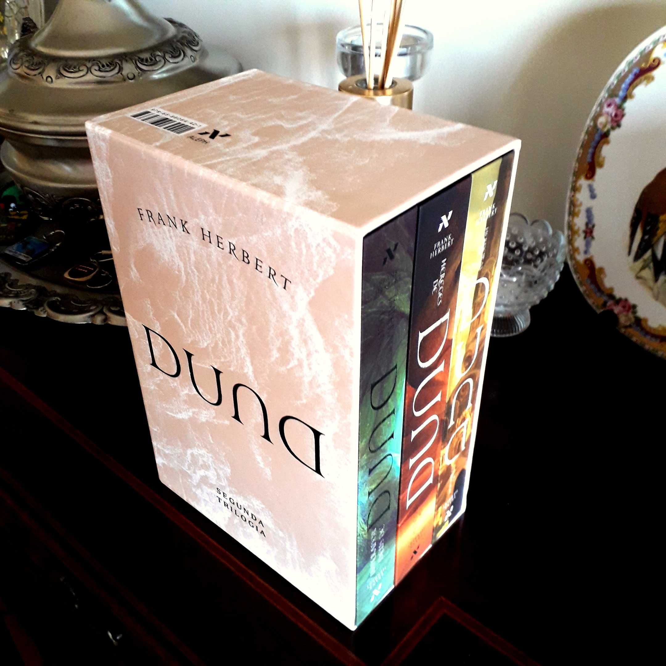 Frank Herbert - 2.ª Trilogia DUNA - BOX Ed BRASIL Novos   BAIXA PREÇO