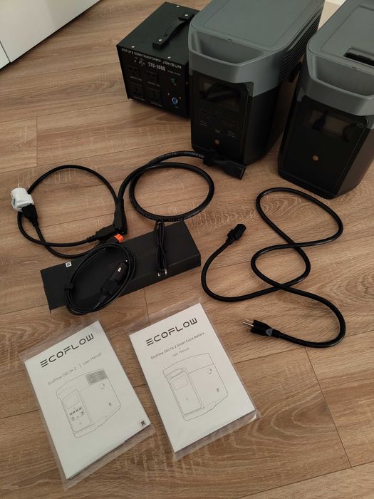 Ecoflow delta 2 USA + delta 2 extra battery 1000w + трансформатор