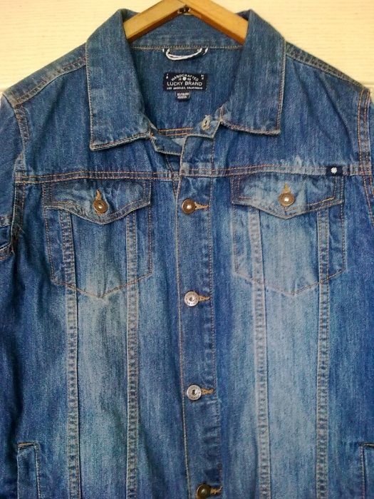 Оригинальная джинсовая куртка Lucky Brand Los Angeles California