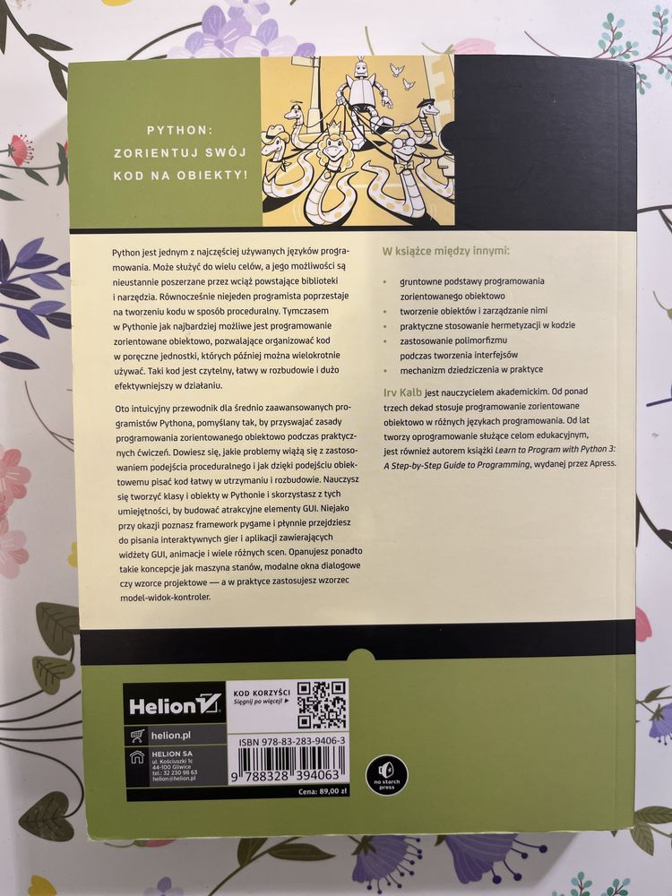 Zestaw kaiazek do nauki programowania- Python