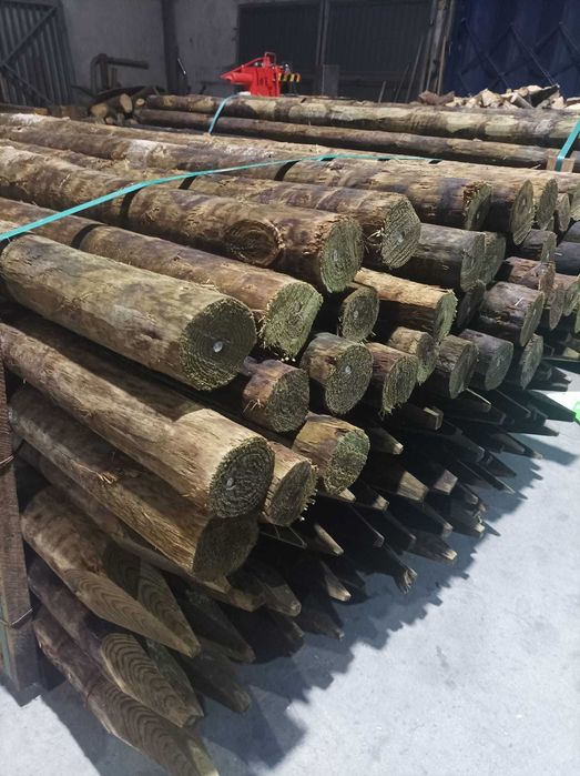 Postes de Pinho Tratados Com bico