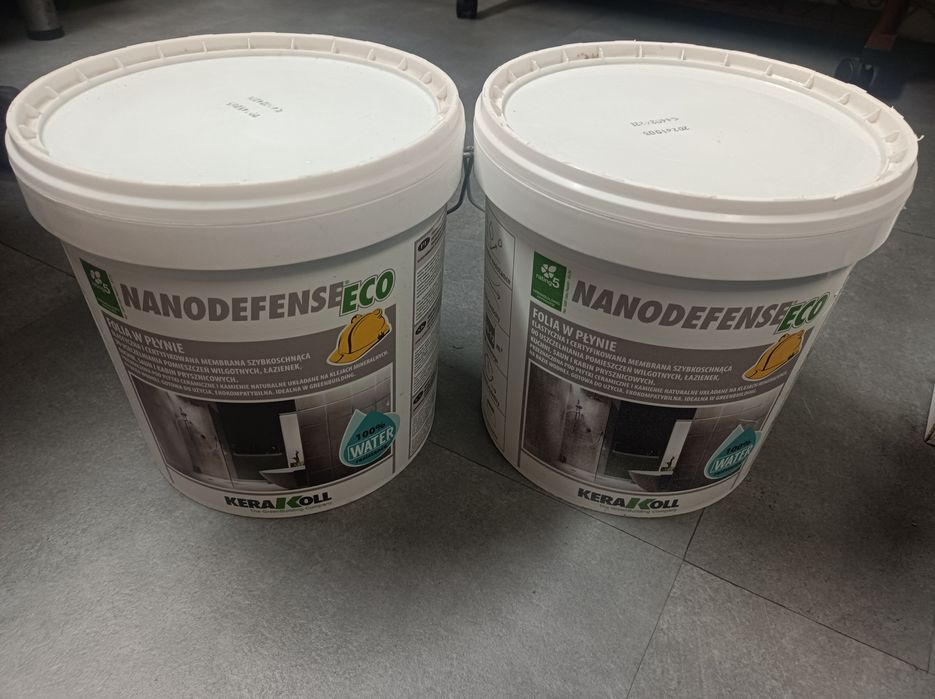 KERAKOLL Nanodefense Eco, folia w płynie hydroizolacja 2x15kg,