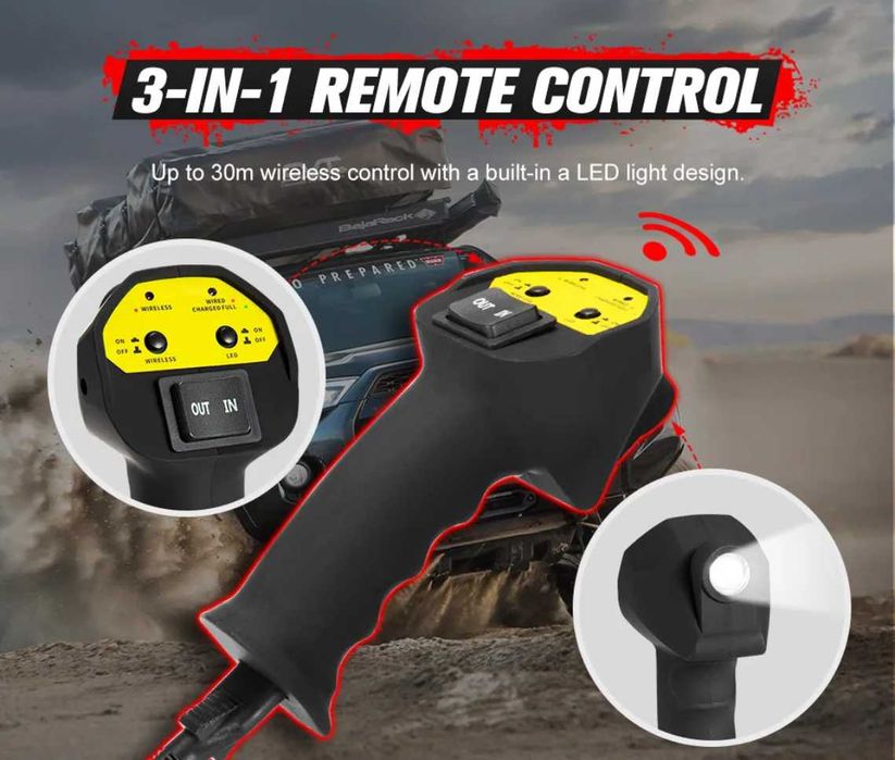 Guincho 6 Toneladas IP67 À Prova de Água