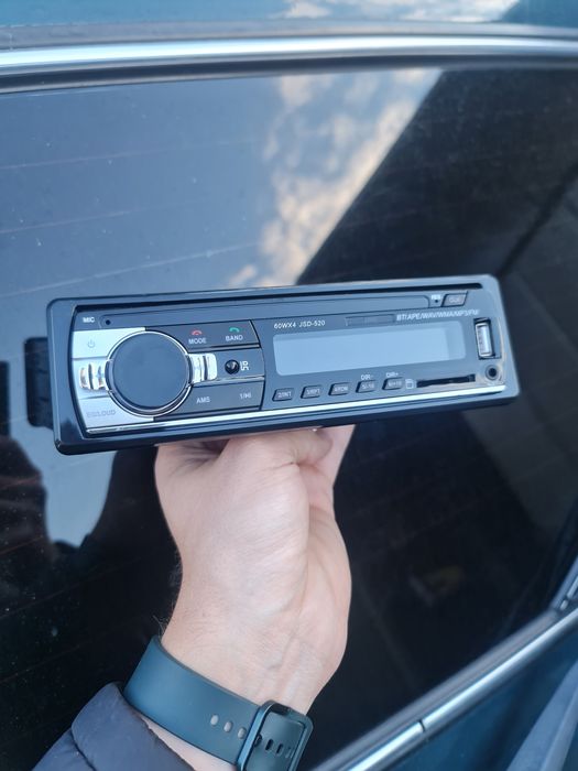 Магнітофон 1din магнитола bluetooth usb fm SD aux 1дин