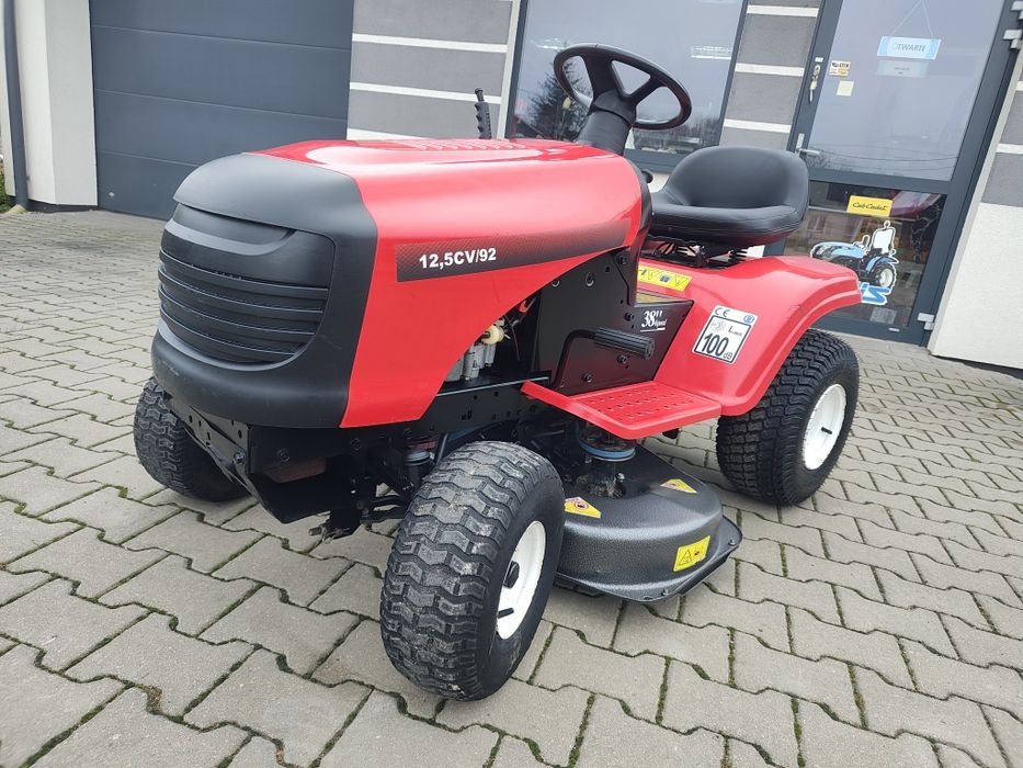 Traktorek ciagniczek kosiarka Rally ( Husqvarna) manual boczny wyrzut