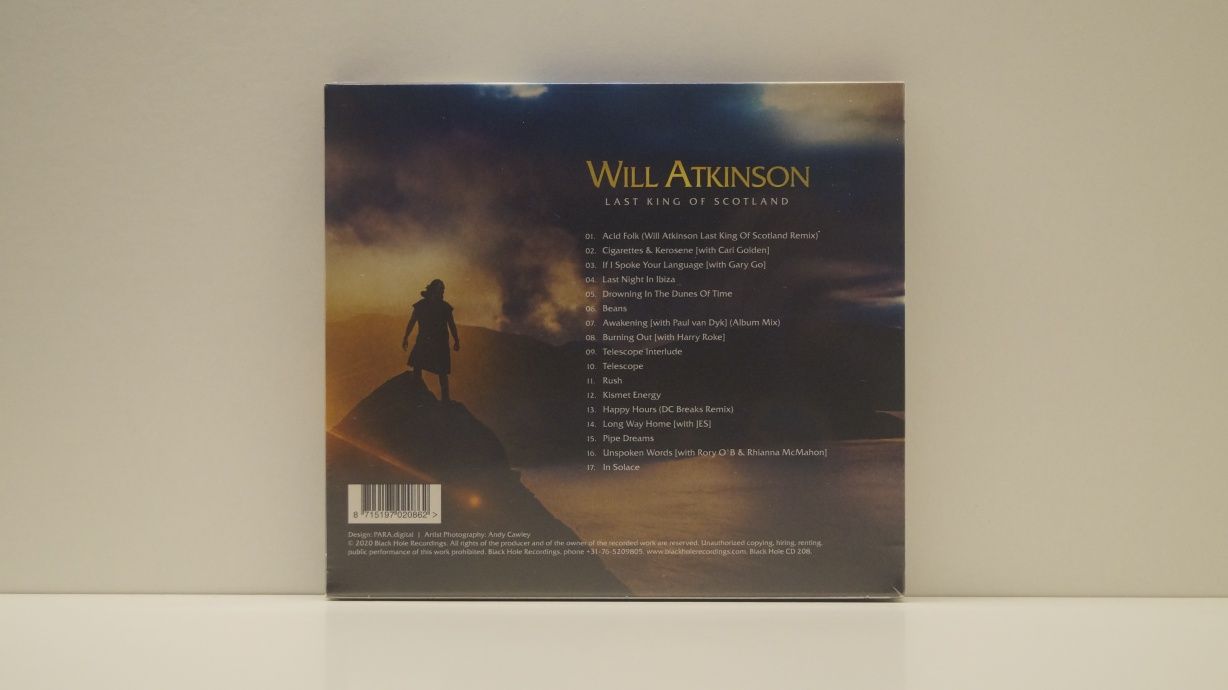 Will Atkinson - The Last King Of Scotland (Artist Album) nówka, folia