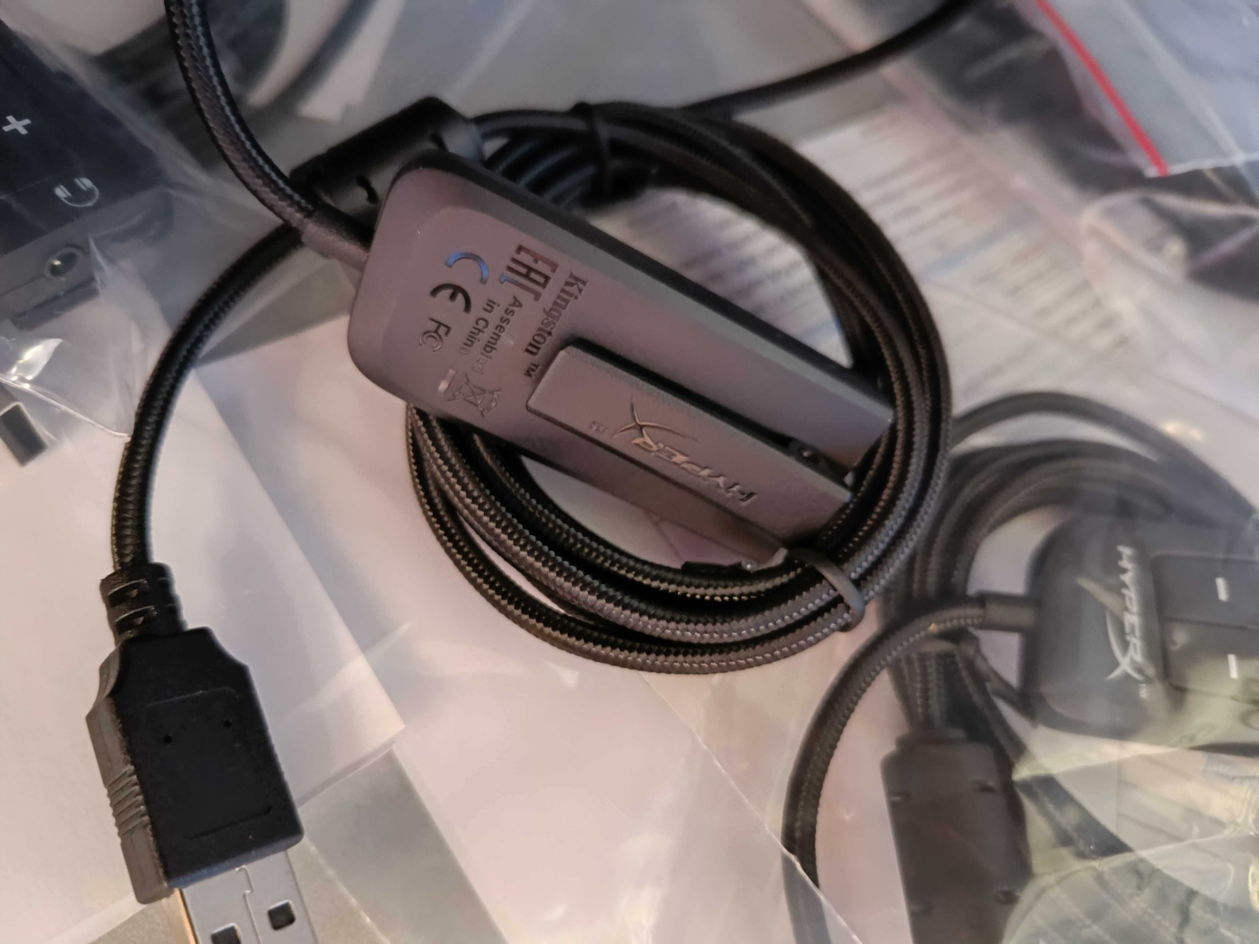 Звуковая карта HyperX USB 7.1.  для наушников  (HXS-HSDG1)  hyperx amp