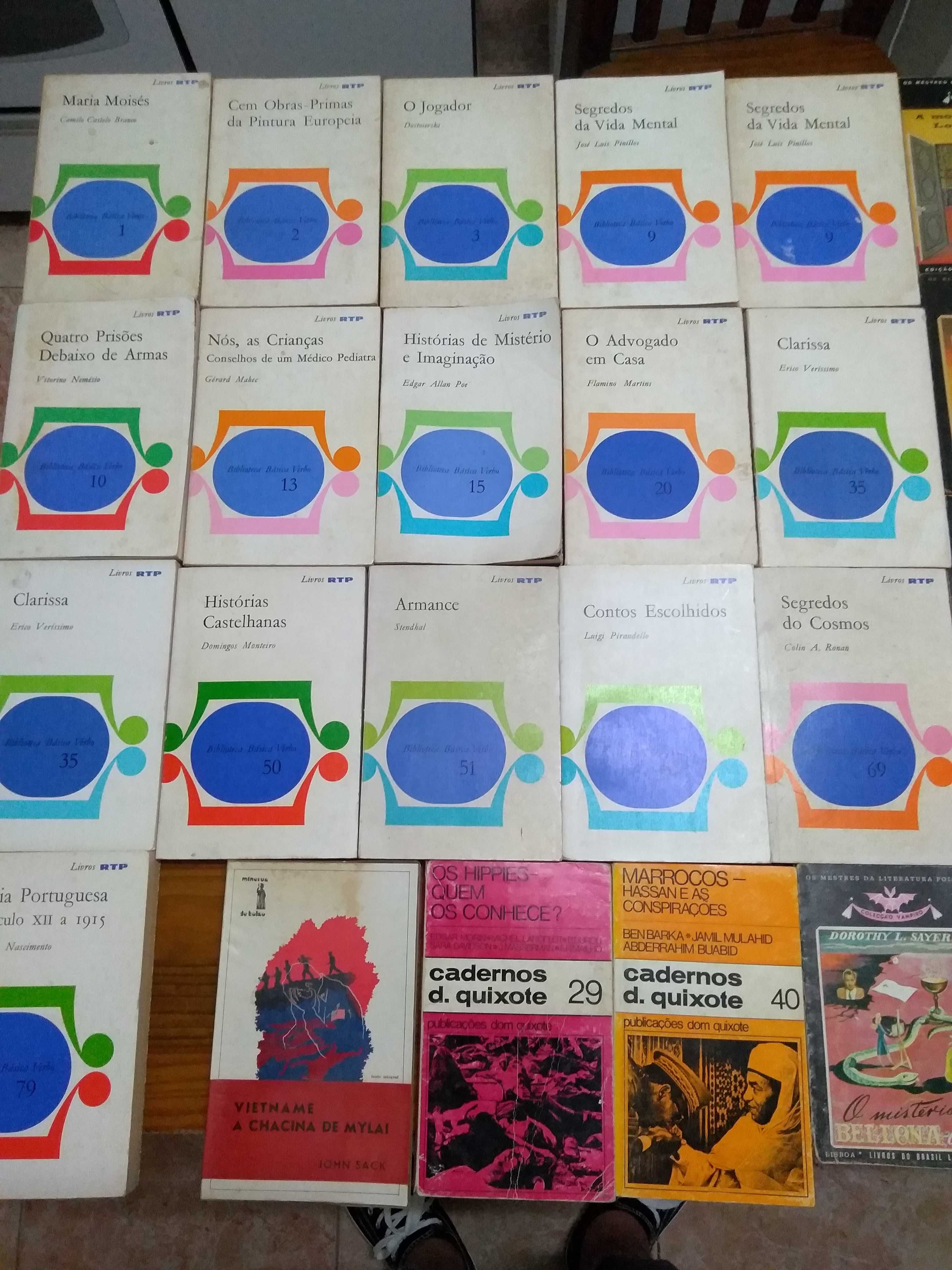 Livros antigos de colecao