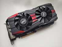 ASUS GeForce GTX970 4GB 256bit DirectCU II Black OC / bardzo zadbana!