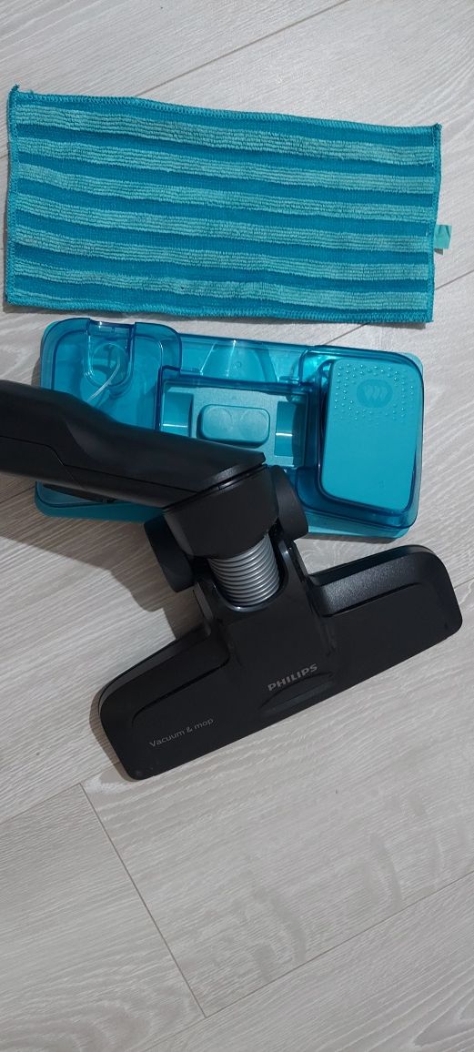 Philips Odkurzacz pionowy z myjącym mopem bezprzewodowy