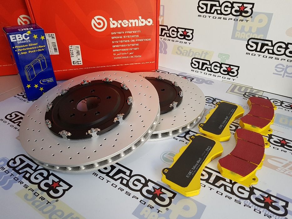 Pastilhas EBC YellowStuff (BREMBO) Peugeot 406 Fiat Coupe 106 Saxo 282