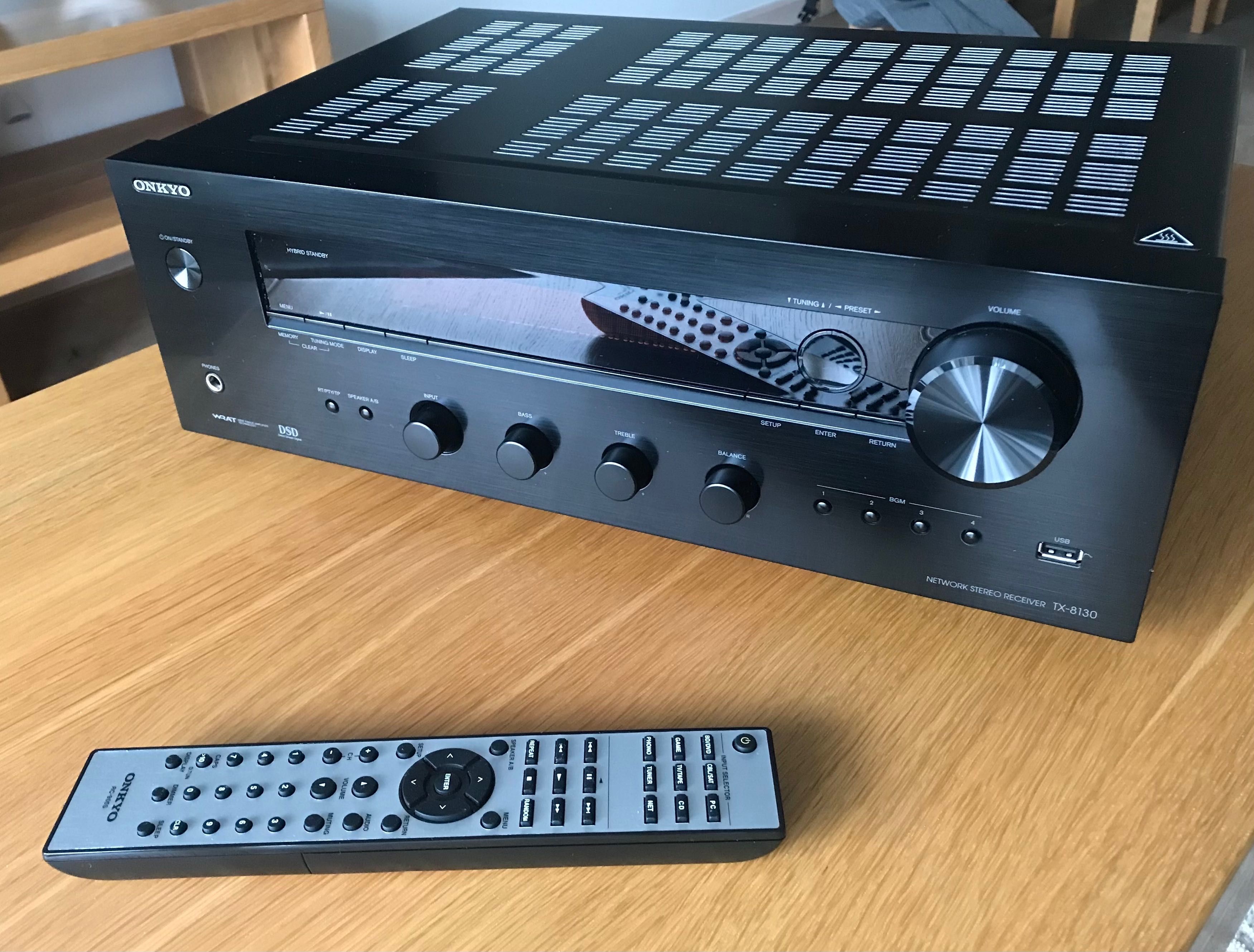 Amplituner Stereo ONKYO TX-8130/ stan idealny