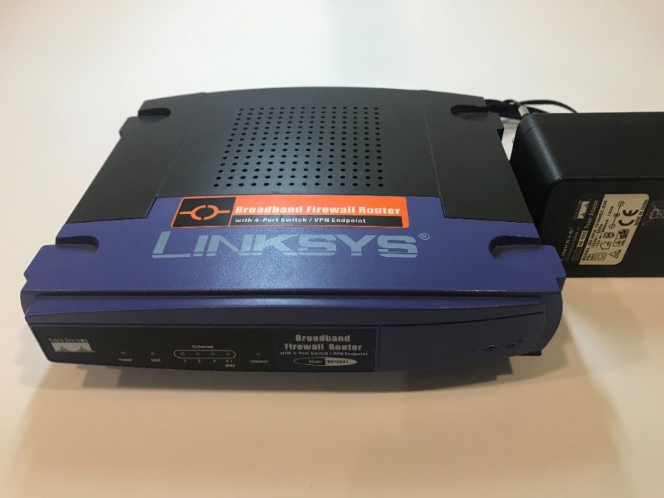 Router Cisco Linksys BEFSX41 versão 2 Fast Ethernet