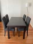 Mesa de Jantar IKEA LANEBERG – com extensão