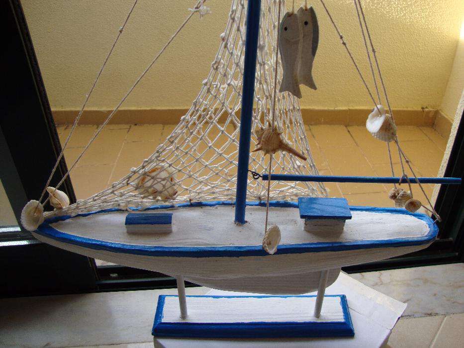 Barcos de pesca decorativos