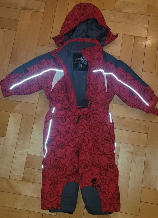 kombinezon zimowy 86/92 z odblaskami