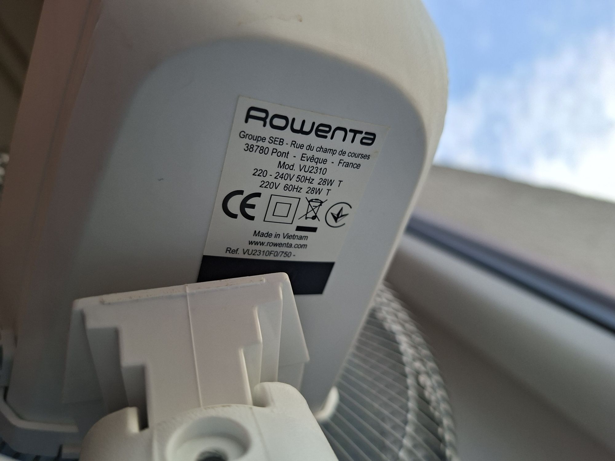 Wentylator cichy stołowy Rowenta Essential+ VU2310 28W