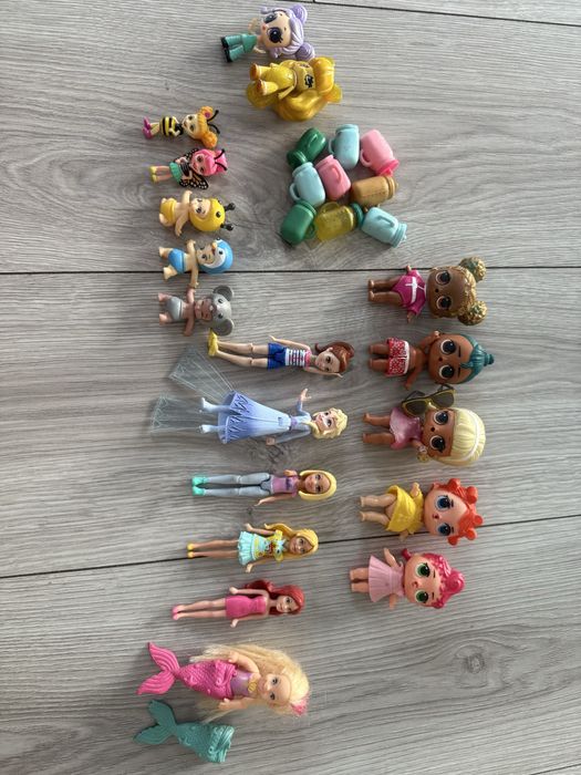 Laleczki lalki LOL Barbie mały zestaw dla dziewczynki mini zabawki