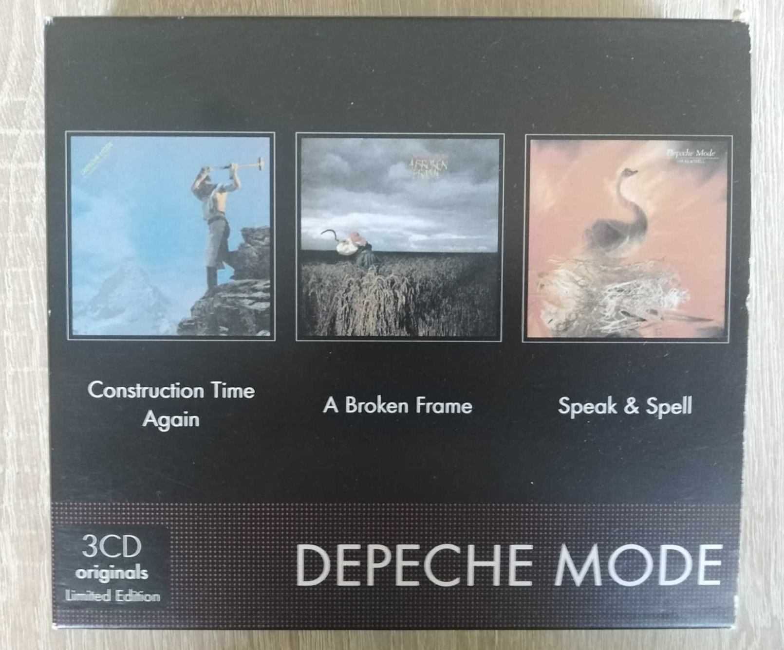 Depeche Mode ‎– Construction .../A Broken .../Speak & Spell box 3 CD