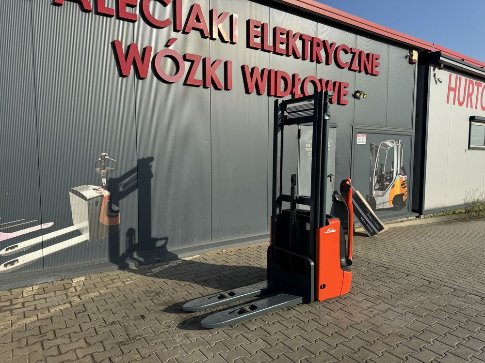 Paleciak elektryczny Linde L 12 wózek 330 cm 1200 kg wózek Jak Nowy